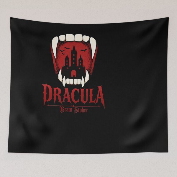 Item preview, Dracula Tshirts Bram Stoker Vintage Horror Vampire designed and sold by Clairemurphy299.
