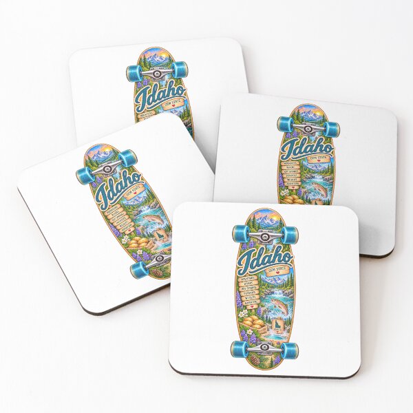 Item preview, Idaho Gen X Skateboard designed and sold by Whimspired By Paxx.