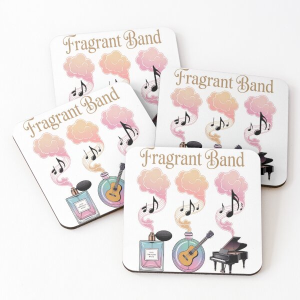 Item preview, Fragrant Band – Perfume Note Music Sticker designed and sold by Imaginarium of Chaos falcon88 .