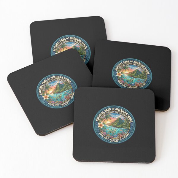 Item preview, National Park of American Samoa Coral Reef designed and sold by TulipaGraphics.