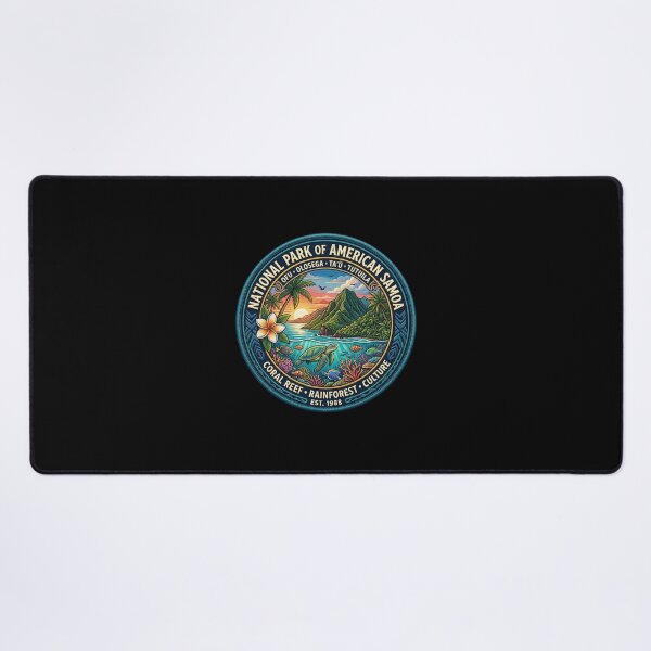 Item preview, National Park of American Samoa Coral Reef designed and sold by TulipaGraphics.