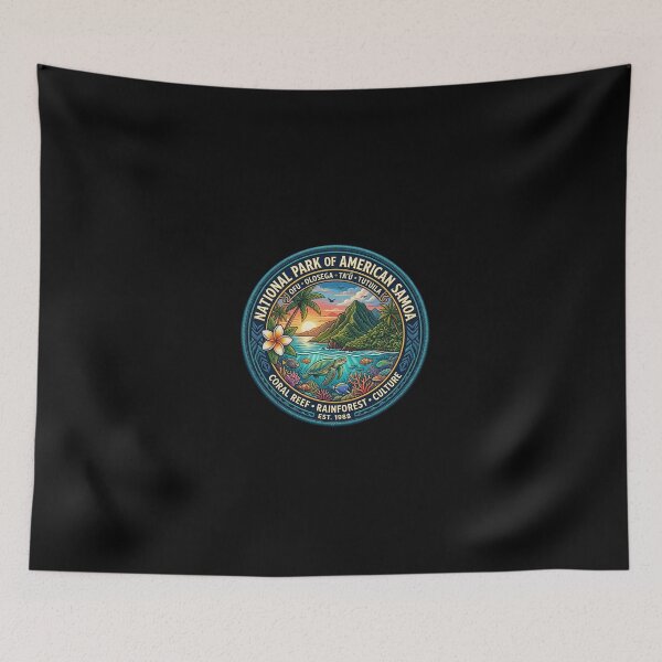 Item preview, National Park of American Samoa Coral Reef designed and sold by TulipaGraphics.