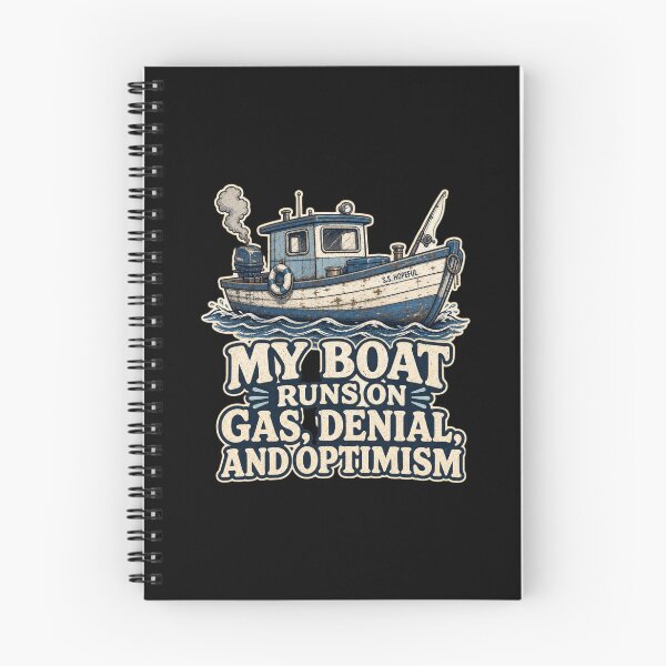 Item preview, My Boat Runs On Gas Denial And Optimism Shirt, Funny Boating T-Shirt, Lake Life Humor Tee, Funny Boat Owner Gift Shirt, Vintage Nautical Graphic designed and sold by TshirtsLabs.