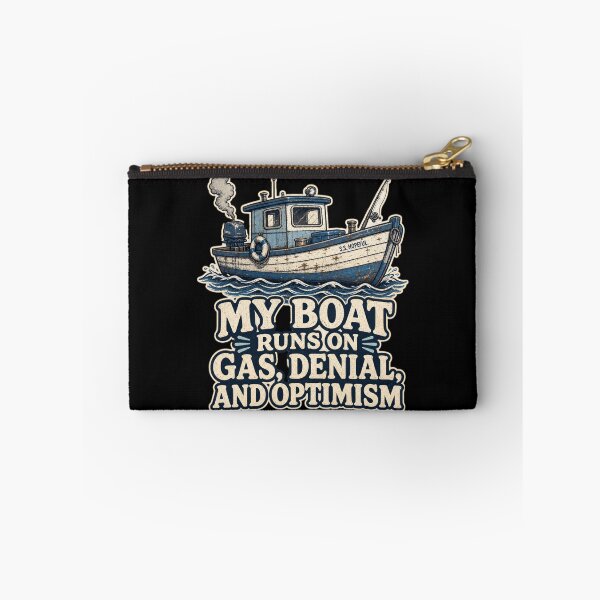 Item preview, My Boat Runs On Gas Denial And Optimism Shirt, Funny Boating T-Shirt, Lake Life Humor Tee, Funny Boat Owner Gift Shirt, Vintage Nautical Graphic designed and sold by TshirtsLabs.