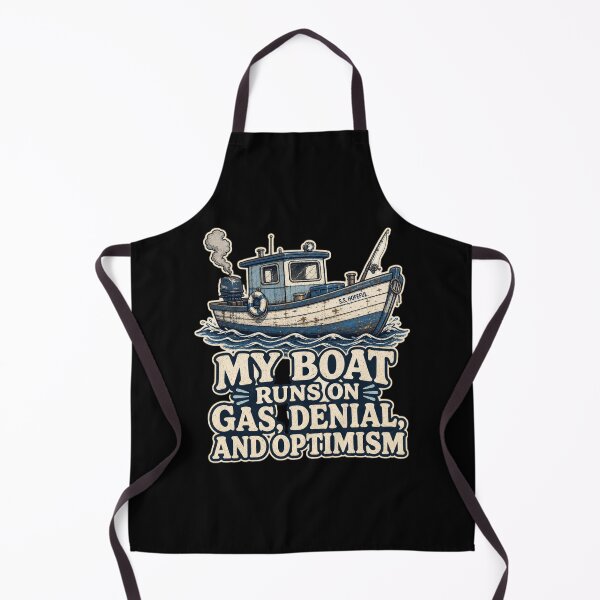 Item preview, My Boat Runs On Gas Denial And Optimism Shirt, Funny Boating T-Shirt, Lake Life Humor Tee, Funny Boat Owner Gift Shirt, Vintage Nautical Graphic designed and sold by TshirtsLabs.