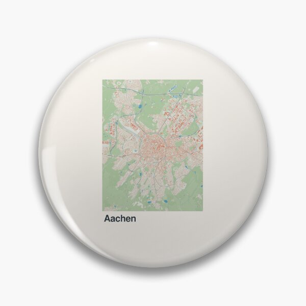 Item preview, Aachen Minimalistic Map Art designed and sold by MapsNerd.