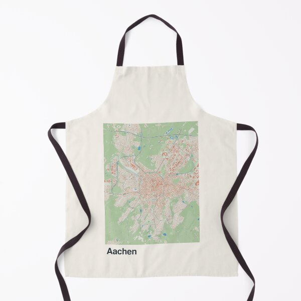 Item preview, Aachen Minimalistic Map Art designed and sold by MapsNerd.