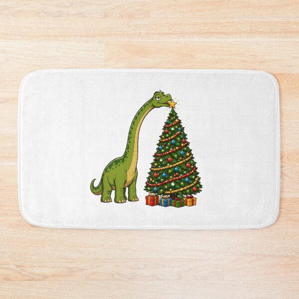 Item preview, Brachiosaurus Christmas Tree Topper With Gold Star designed and sold by chattsuede.