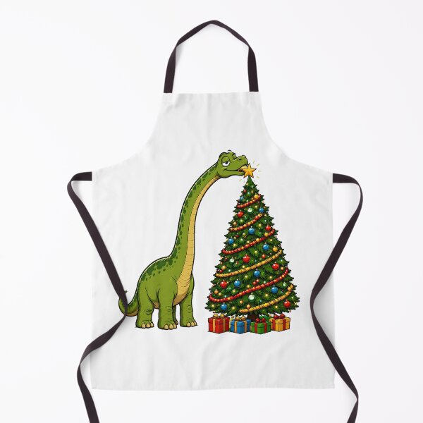 Item preview, Brachiosaurus Christmas Tree Topper With Gold Star designed and sold by chattsuede.
