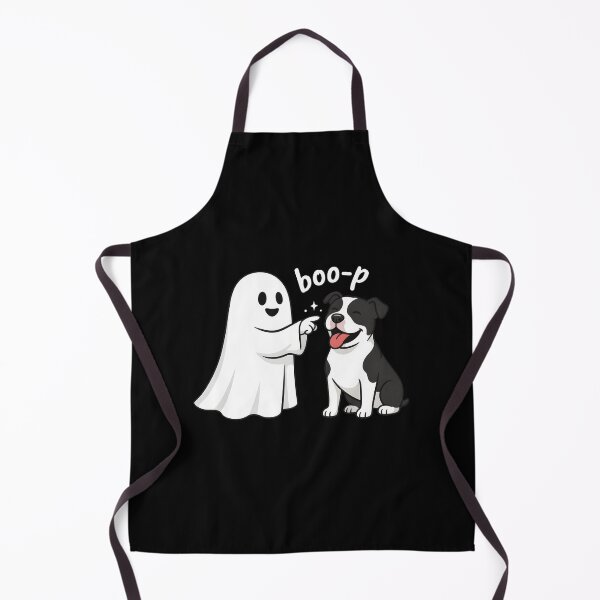 Item preview, Cute Ghost Booping Dog Funny Spooky Pet Lover Design designed and sold by SoyLamderma.