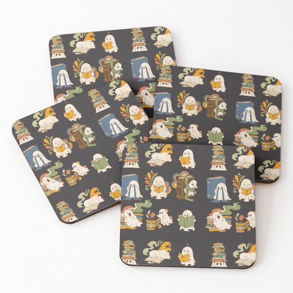 Item preview, Ghosts in Their Reading Time - Dark Colors Edition designed and sold by Shyla Marsare.