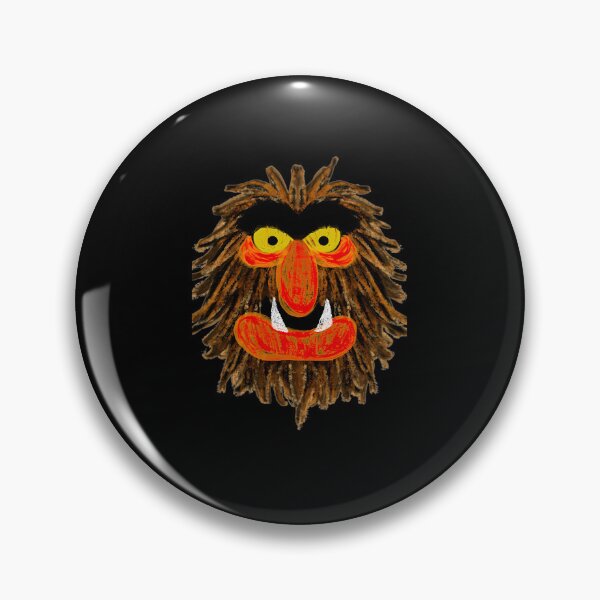 Item preview, Cute Furry Monster Face Illustration designed and sold by AdolfoSClay.