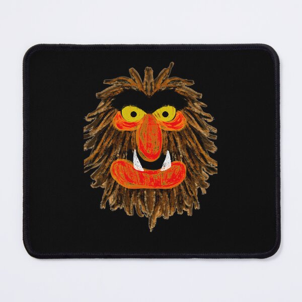 Item preview, Cute Furry Monster Face Illustration designed and sold by AdolfoSClay.