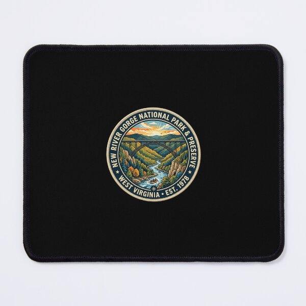 Item preview, New River Gorge National Park & Preserve West Virginia designed and sold by TulipaGraphics.