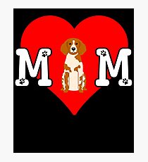 Epagneul Breton Mom - Gift For Epagneul Breton Mom Dog Owner Photographic Print