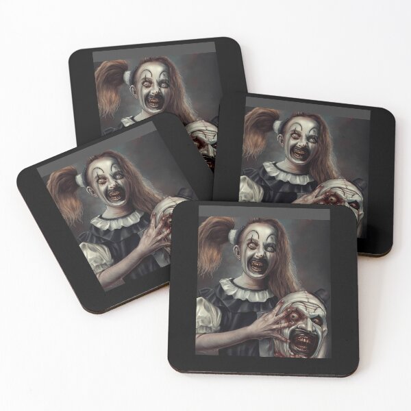 Item preview, Creepy Halloween Clown Horror Painting designed and sold by AdolfoSClay.