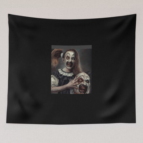 Item preview, Creepy Halloween Clown Horror Painting designed and sold by AdolfoSClay.