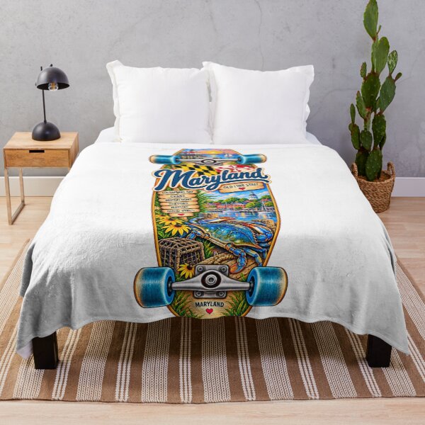 Item preview, Maryland Gen X Skateboard designed and sold by Whimspired By Paxx.