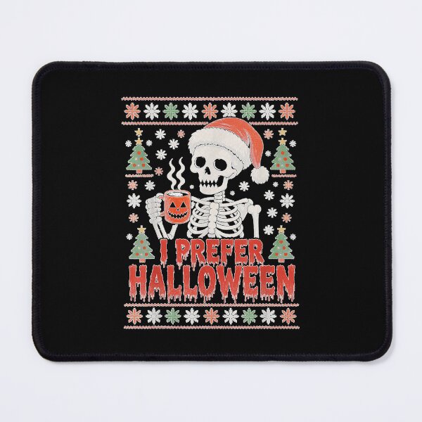 Item preview, I Prefer Halloween Christmas Skeleton Sweater Xmas designed and sold by GenioFin.