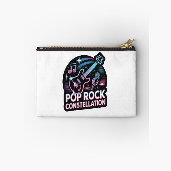 Item preview, Pop Rock Constellation – Neon Star Guitar Sticker designed and sold by Imaginarium of Chaos falcon88 .