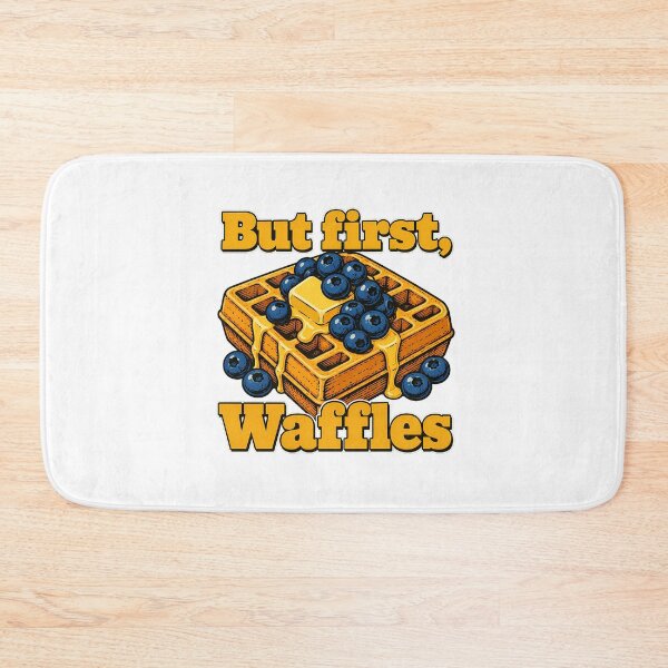 Item preview, But First Waffles Belgian Blueberry Brunch Lover designed and sold by chattsuede.