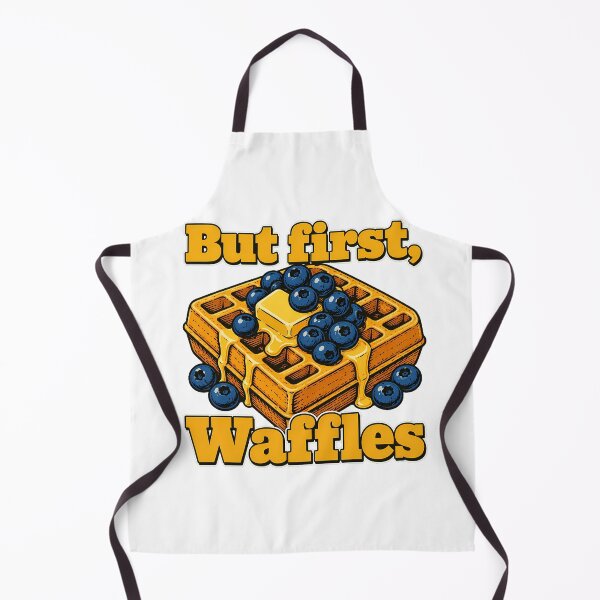 Item preview, But First Waffles Belgian Blueberry Brunch Lover designed and sold by chattsuede.
