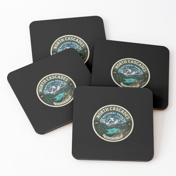 Item preview, North Cascades National Park Washington USA designed and sold by TulipaGraphics.