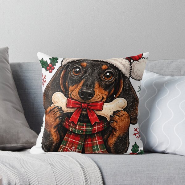 Item preview, DACHSHUND DOG CHRISTMAS designed and sold by erkinmaddison.