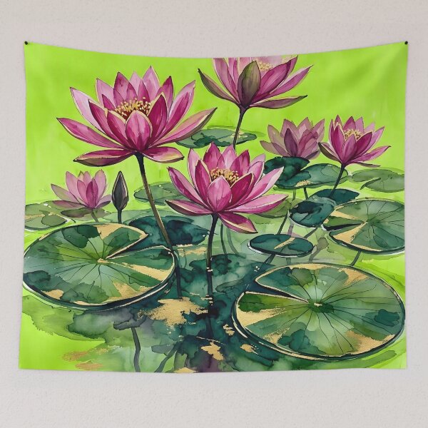 Item preview, Water Lilies designed and sold by GraphicsClub.
