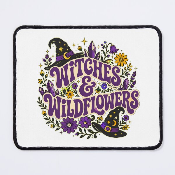 Item preview, Wildflower Witch Hat Botanical Cottagecore Magic designed and sold by chattsuede.