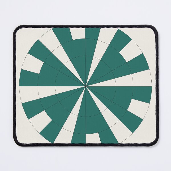 Item preview, Radial Burst Geometric Shapes Print designed and sold by VestraDesign.