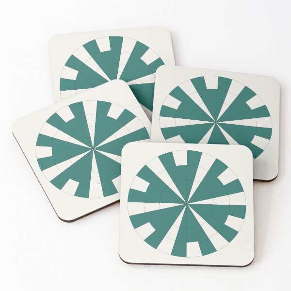 Item preview, Radial Burst Geometric Shapes Print designed and sold by VestraDesign.