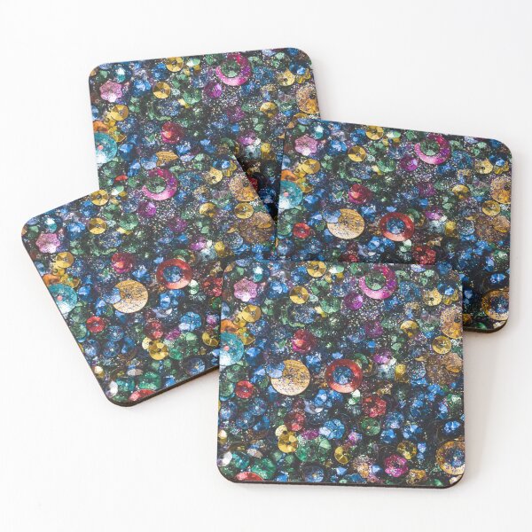 Item preview, Multicolor Sequins and Dark Glitter designed and sold by AnimaliaStar.