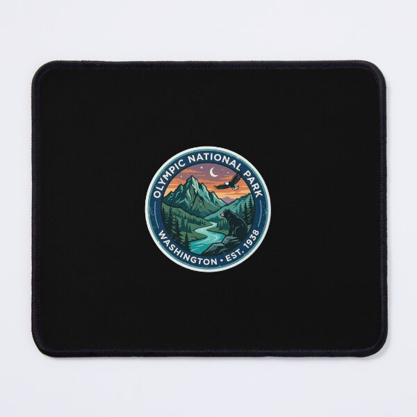 Item preview, Olympic National Park Washington USA designed and sold by TulipaGraphics.