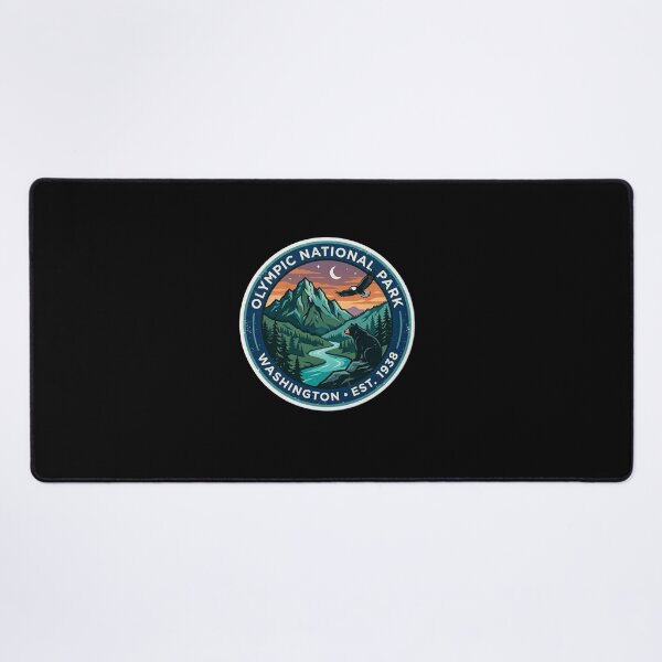 Item preview, Olympic National Park Washington USA designed and sold by TulipaGraphics.