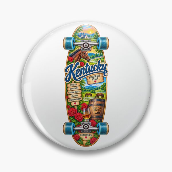 Item preview, Kentucky Gen X Skateboard designed and sold by Whimspired By Paxx.