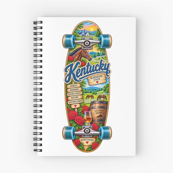 Item preview, Kentucky Gen X Skateboard designed and sold by Whimspired By Paxx.