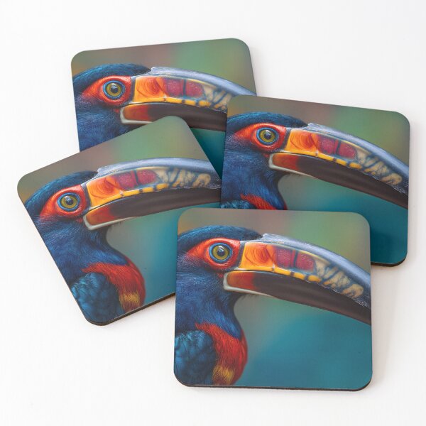 Item preview, Vivid Colors of a Tropical Toucan Close-up Shot designed and sold by Artessie.