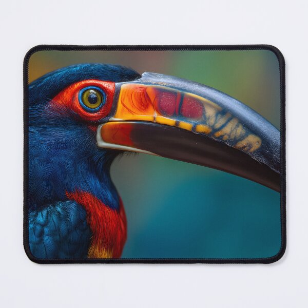 Item preview, Vivid Colors of a Tropical Toucan Close-up Shot designed and sold by Artessie.