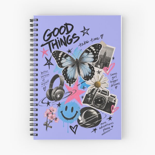 Item preview, Y2K Butterfly Dreamer Graphic T-Shirt | Retro Scrapbook Aesthetic designed and sold by EdgeSphere.