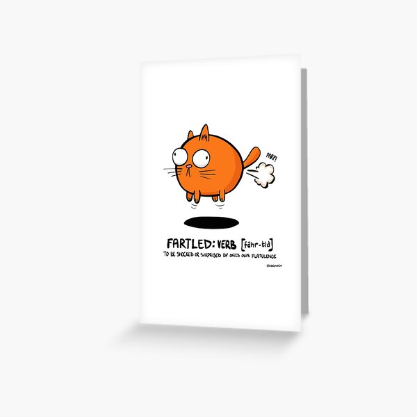 Fartled Greeting Card