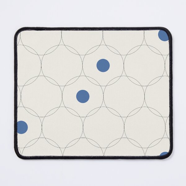 Item preview, Circle Grid Geometric Pattern Print designed and sold by VestraDesign.