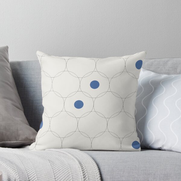 Item preview, Circle Grid Geometric Pattern Print designed and sold by VestraDesign.