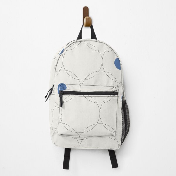 Item preview, Circle Grid Geometric Pattern Print designed and sold by VestraDesign.