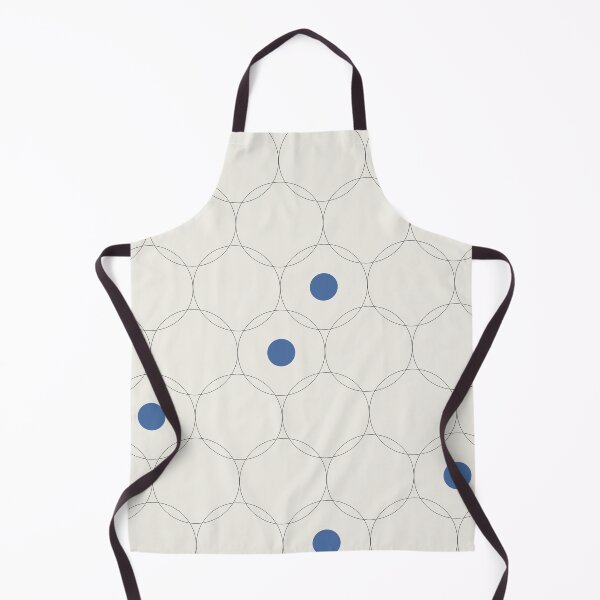 Item preview, Circle Grid Geometric Pattern Print designed and sold by VestraDesign.