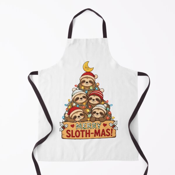 Item preview, Sloth Christmas Tree Cozy Sloth Lover designed and sold by chattsuede.