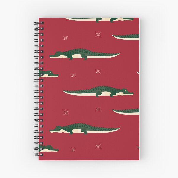 Item preview, Crocodiles on red designed and sold by reneesillus.