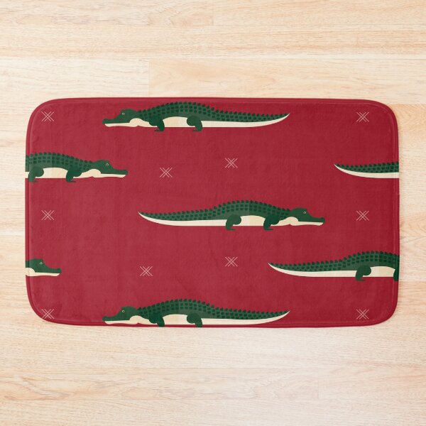 Item preview, Crocodiles on red designed and sold by reneesillus.