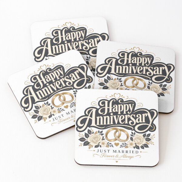 Item preview, Happy Anniversary for Newly Wed Couple designed and sold by GoodPlaceToShop.