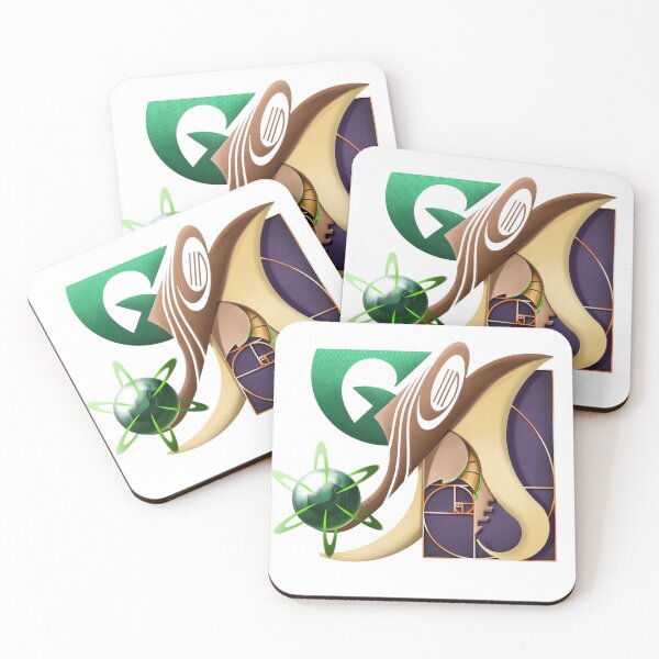 Item preview, man in hat with abstract design designed and sold by Bech-griffin.